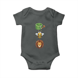 Hose Bee Lion Meme Slang Funny Sarcastic Pun Graphic Baby Onesie