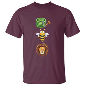Hose Bee Lion Meme Slang Funny Sarcastic Pun Graphic T Shirt