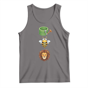 Hose Bee Lion Meme Slang Funny Sarcastic Pun Graphic Tank Top