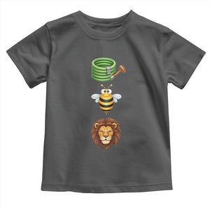Hose Bee Lion Meme Slang Funny Sarcastic Pun Graphic Toddler T Shirt
