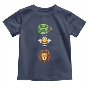 Hose Bee Lion Meme Slang Funny Sarcastic Pun Graphic Toddler T Shirt