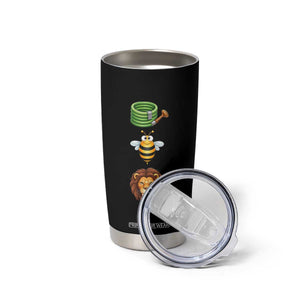 Hose Bee Lion Meme Slang Funny Sarcastic Pun Graphic Tumbler Cup