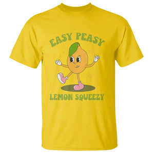 Sarcastic Quotes T Shirt Easy Peasy Lemon Squeezy Lemonade Lemon Funny Quotes TS02 Daisy Printyourwear