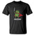 Funny Huzzah Frog Meme T Shirt Knight with Sword Whimsical Viral Amphibian Humor TS02 Black Print Your Wear