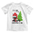 Black Cat Christmas Toddler T Shirt It's Fine I'm Fine Everything Is Fine TS02 White Print Your Wear