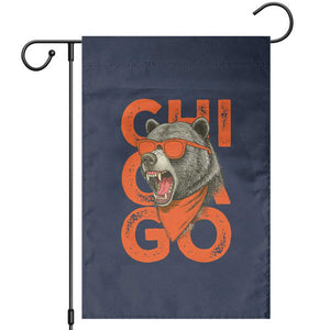 Cool Chicago Pride Br Graphic Garden Flag TS02 Navy Print Your Wear