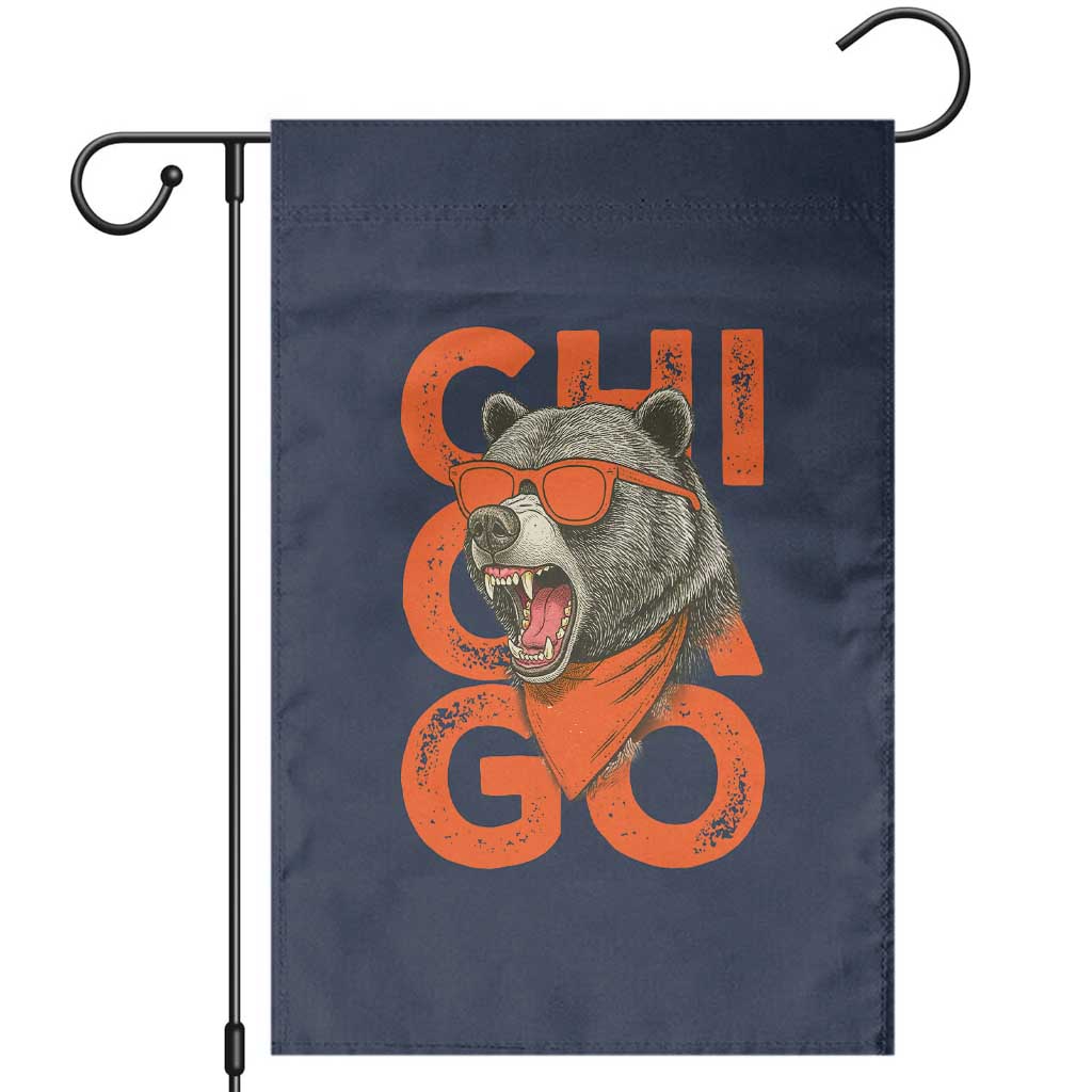 Cool Chicago Pride Br Graphic Garden Flag TS02 Navy Print Your Wear