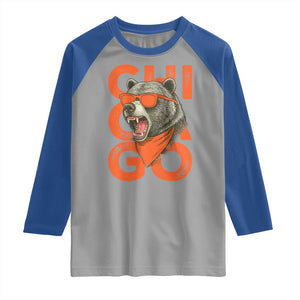 Cool Chicago Pride Br Graphic Raglan Shirt TS02 Sport Gray Royal Print Your Wear