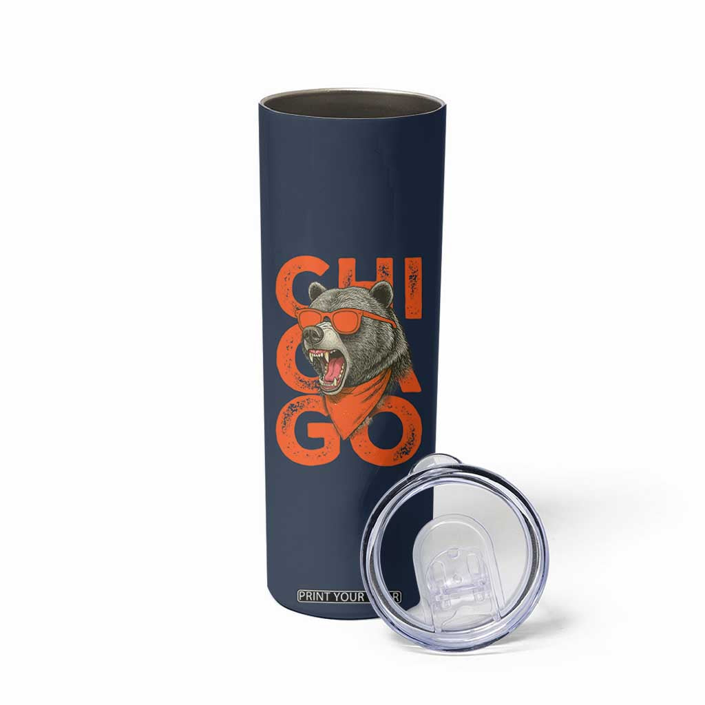 Cool Chicago Pride Br Graphic Skinny Tumbler TS02 Print Your Wear