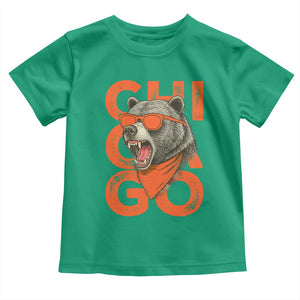 Cool Chicago Pride Br Graphic Toddler T Shirt TS02 Irish Green Print Your Wear