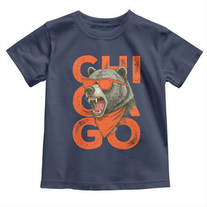 Cool Chicago Pride Br Graphic Toddler T Shirt TS02 Navy Print Your Wear