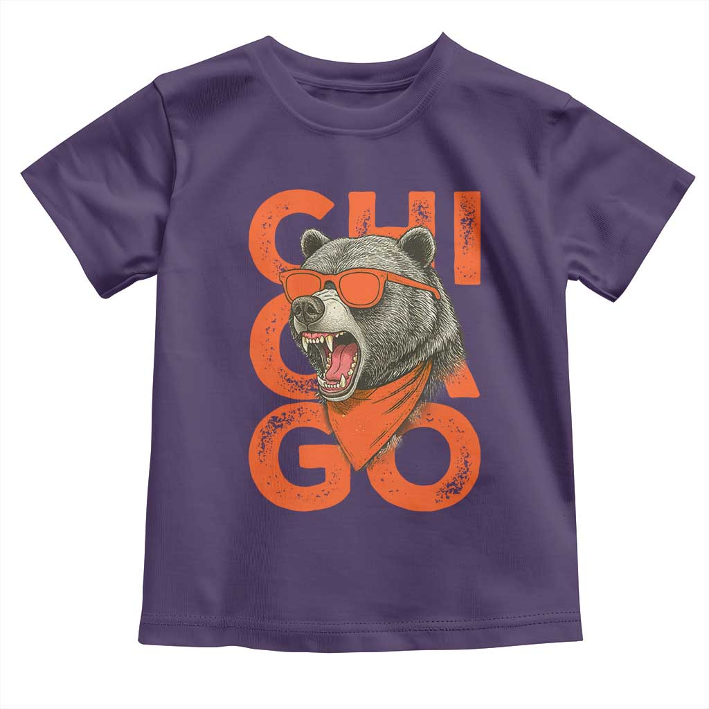 Cool Chicago Pride Br Graphic Toddler T Shirt TS02 Purple Print Your Wear