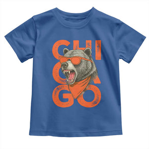 Cool Chicago Pride Br Graphic Toddler T Shirt TS02 Royal Blue Print Your Wear