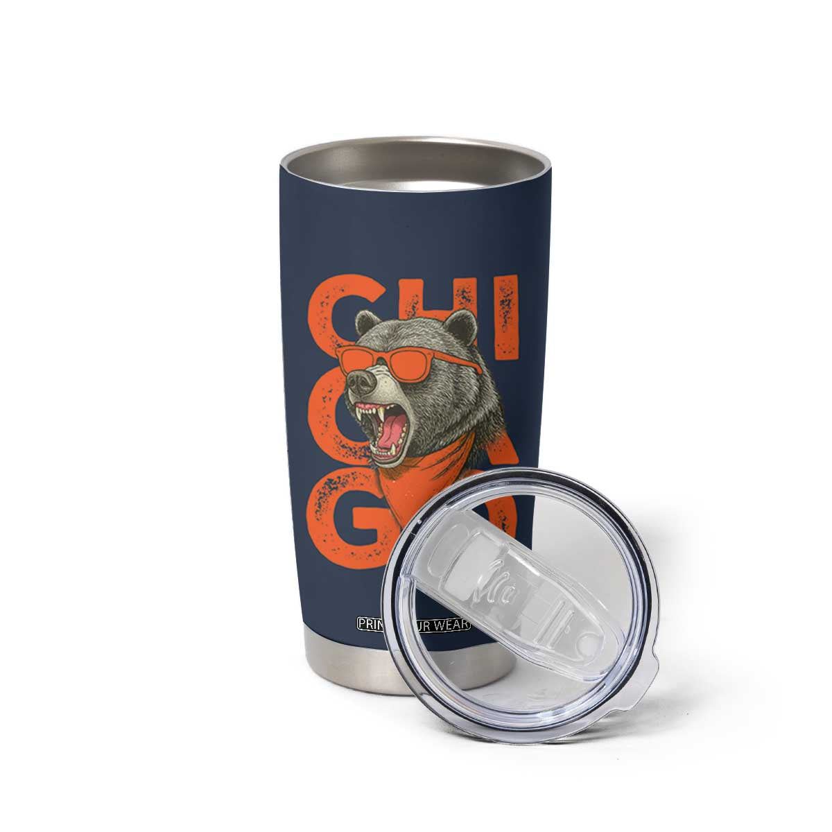 Cool Chicago Pride Br Graphic Tumbler Cup TS02 Print Your Wear