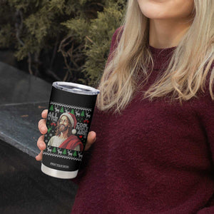 Funny Jesus Birthday Tumbler Cup All the Cool People Are Born in December TS02 Print Your Wear