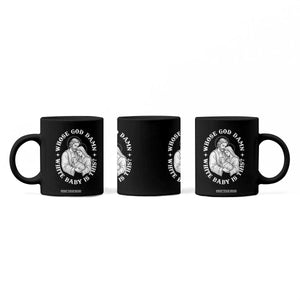 Funny Nativity Christmas Coffee Mug Whose God Damn White Baby Is This Irreverent Holiday Humor TS02 Print Your Wear