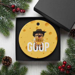Goop Meme Explosion Ceramic Ornament Screaming Peanut Cowboy Brainrot Energy TS02 1pc Yellow Cheese Print Your Wear