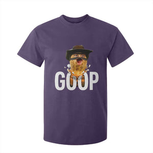 Goop Meme Explosion T Shirt For Kid Screaming Peanut Cowboy Brainrot Energy TS02 Purple Print Your Wear