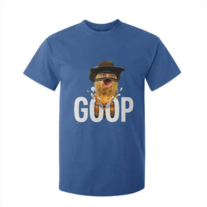 Goop Meme Explosion T Shirt For Kid Screaming Peanut Cowboy Brainrot Energy TS02 Royal Blue Print Your Wear