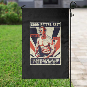 Good Better Best Shirtless Ben Garden Flag Retro Funny Football Coach Meme Gift for Fans TS02 Print Your Wear