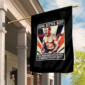 Good Better Best Shirtless Ben Garden Flag Retro Funny Football Coach Meme Gift for Fans TS02 Print Your Wear