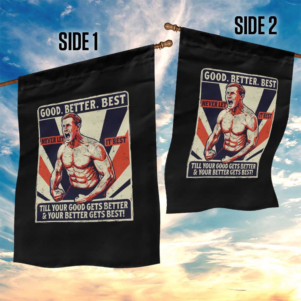 Good Better Best Shirtless Ben Garden Flag Retro Funny Football Coach Meme Gift for Fans TS02 Print Your Wear