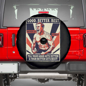 Good Better Best Shirtless Ben Spare Tire Cover Retro Funny Football Coach Meme Gift for Fans TS02 Black Print Your Wear