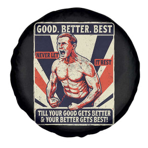 Good Better Best Shirtless Ben Spare Tire Cover Retro Funny Football Coach Meme Gift for Fans TS02 Print Your Wear