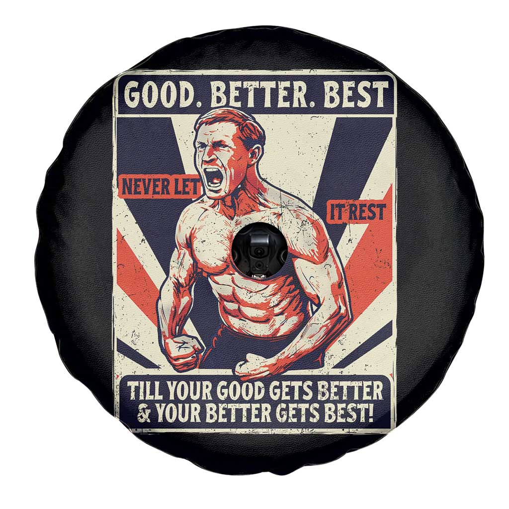 Good Better Best Shirtless Ben Spare Tire Cover Retro Funny Football Coach Meme Gift for Fans TS02 Print Your Wear