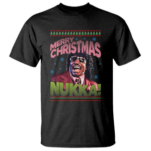 Funny Retro Merry Christmas Nukka Parody T Shirt Xmas Throwback Parody Urban Comedy TS02 Black Print Your Wear