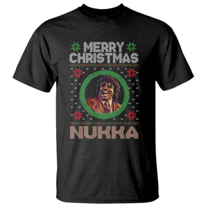 Funny Retro Merry Christmas Nukka Parody T Shirt Holiday Cheer 90s Xmas Throwback Parody TS02 Black Print Your Wear