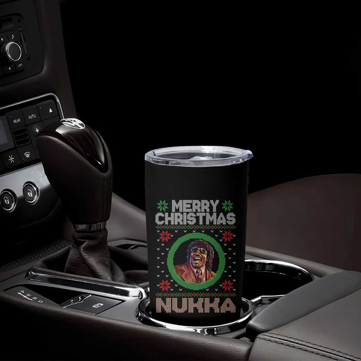 Funny Retro Merry Christmas Nukka Parody Tumbler Cup Holiday Cheer 90s Xmas Throwback Parody TS02 Print Your Wear