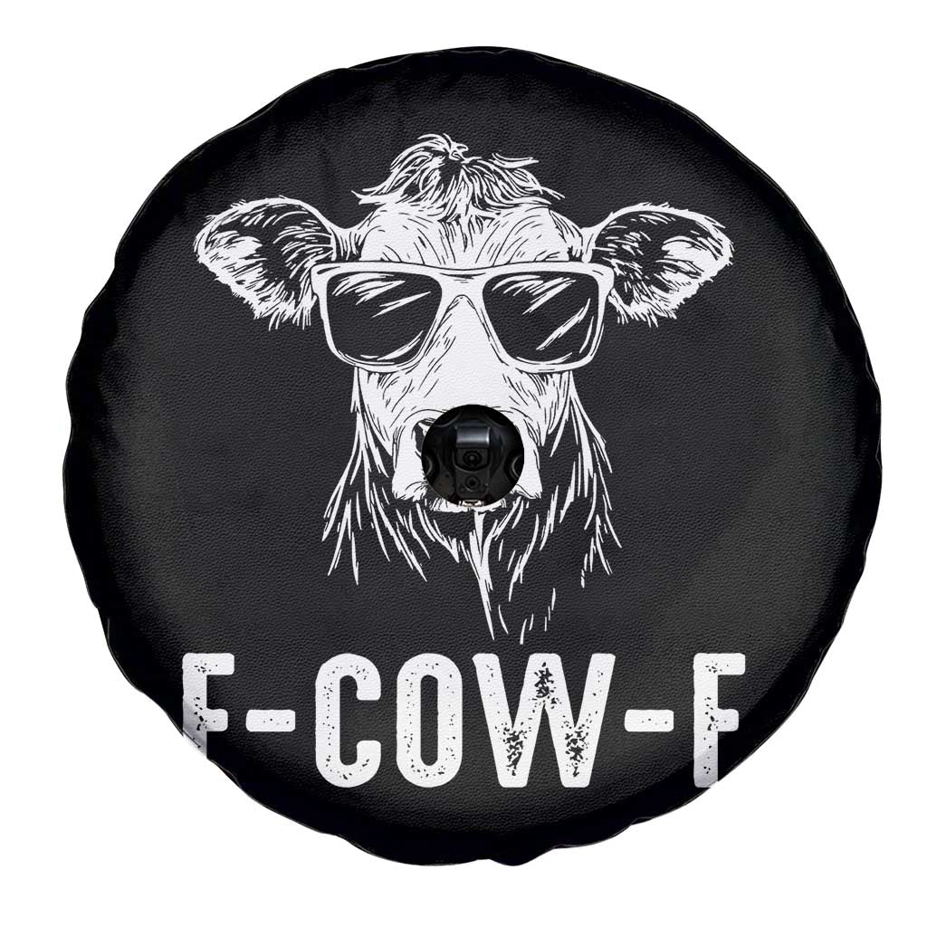 Funny F-Cow-F Cow Attitude Meme Spare Tire Cover Subtle Sass Farm Fresh Humor TS02 Print Your Wear