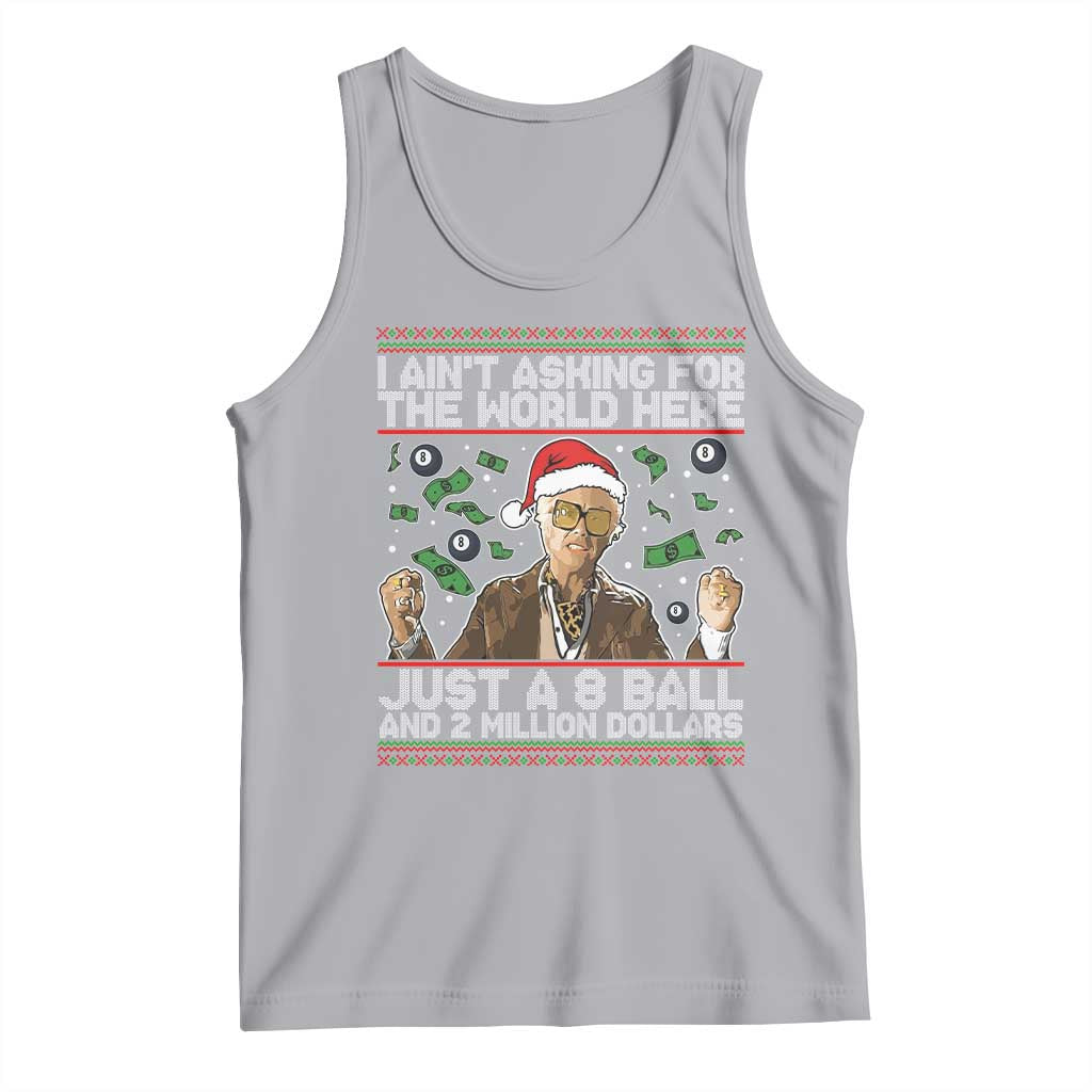 Funny Billy Wish Meme Just A 8 Ball and 2 Million Dollars Tank Top Baby Uncle Ain't Asking for The World TS02 Athletic Heather Print Your Wear