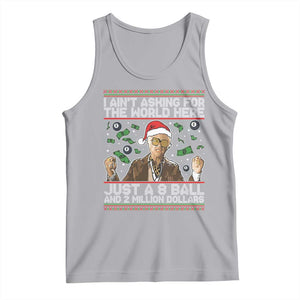 Funny Billy Wish Meme Just A 8 Ball and 2 Million Dollars Tank Top Baby Uncle Ain't Asking for The World TS02 Athletic Heather Print Your Wear