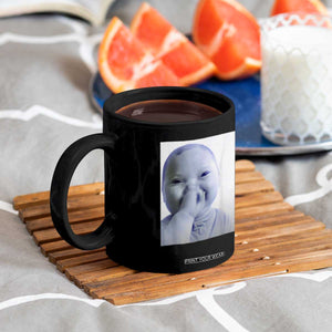 Funny Tuff Baby Giggling Meme Coffee Mug Viral AI Niche Baby Holding Laugh Photo TS02 Print Your Wear