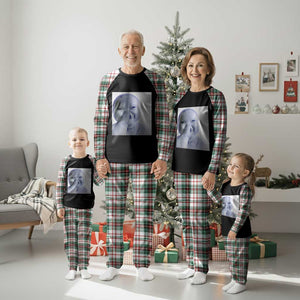 Funny Tuff Baby Giggling Meme Plaid Pajama Set Viral AI Niche Baby Holding Laugh Photo TS02 Christmas Plaid Print Your Wear