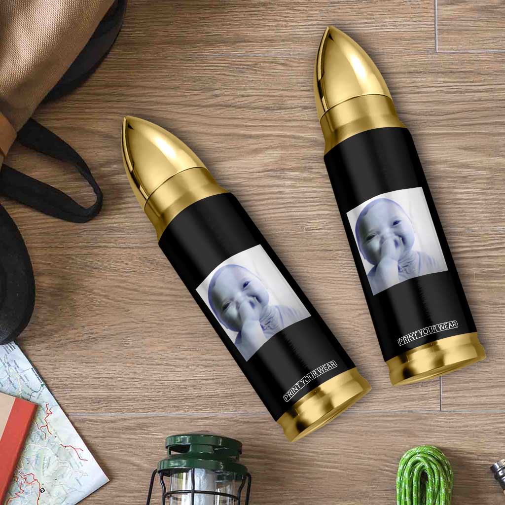 Funny Tuff Baby Giggling Meme Bullet Tumbler Viral AI Niche Baby Holding Laugh Photo TS02 Print Your Wear