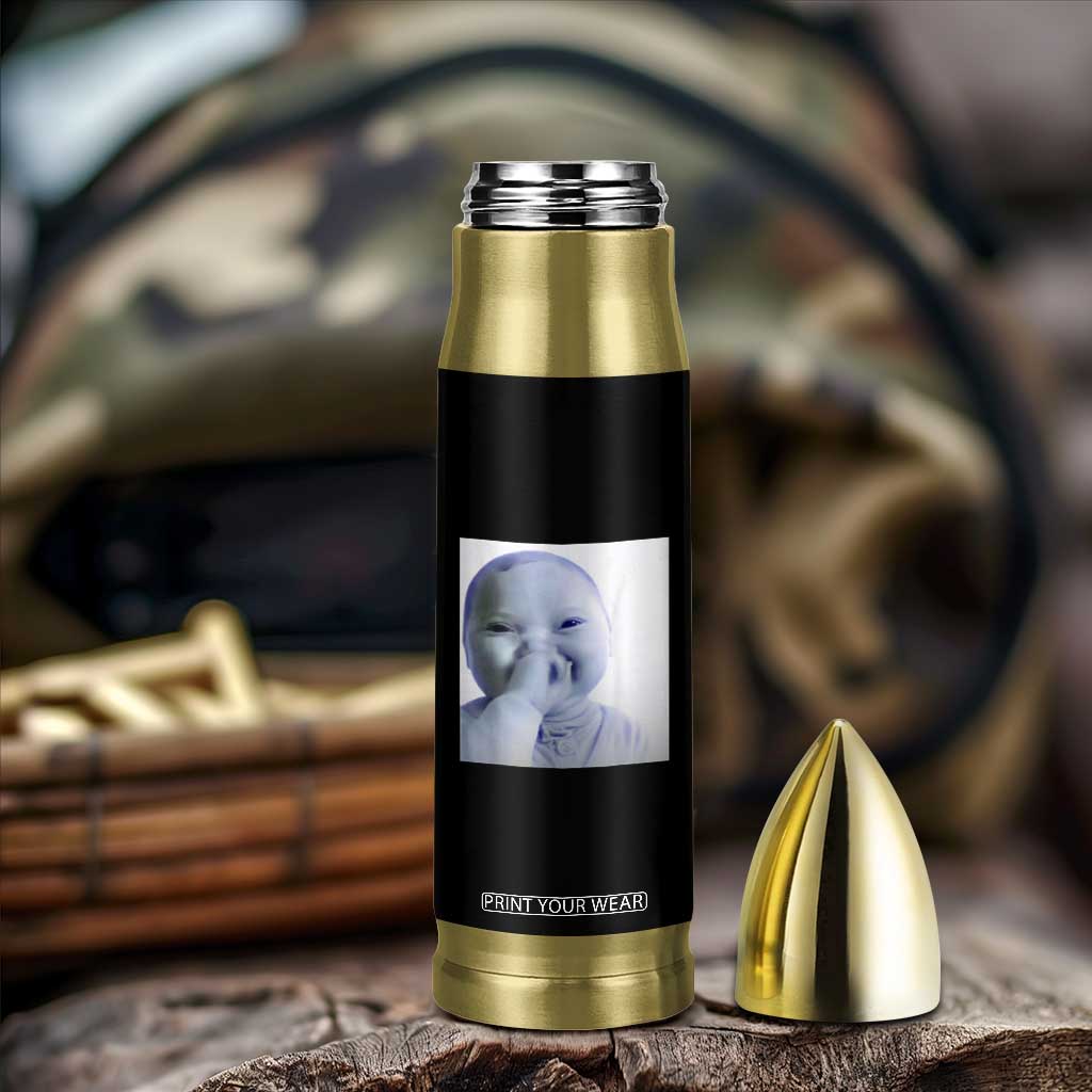 Funny Tuff Baby Giggling Meme Bullet Tumbler Viral AI Niche Baby Holding Laugh Photo TS02 Print Your Wear