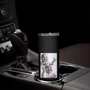 Funny Tuff Baby 67 Meme Skinny Tumbler Viral AI Niche Baby Six Seven Hand Gesture TS02 Print Your Wear