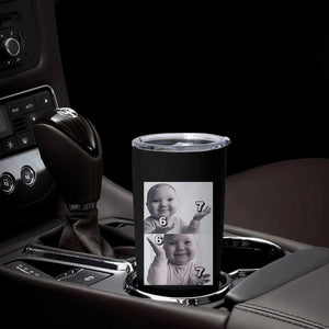 Funny Tuff Baby 67 Meme Tumbler Cup Viral AI Niche Baby Six Seven Hand Gesture TS02 Print Your Wear