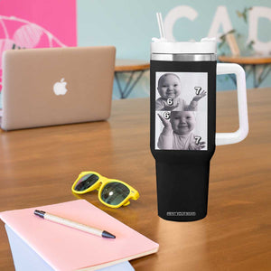 Funny Tuff Baby 67 Meme Tumbler With Handle Viral AI Niche Baby Six Seven Hand Gesture TS02 Print Your Wear