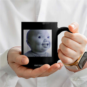 Funny Tuff Baby Side Eye Meme Coffee Mug Viral AI Niche Baby Face Reaction TS02 Print Your Wear