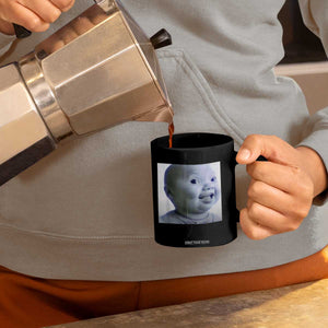 Funny Tuff Baby Side Eye Meme Coffee Mug Viral AI Niche Baby Face Reaction TS02 Print Your Wear