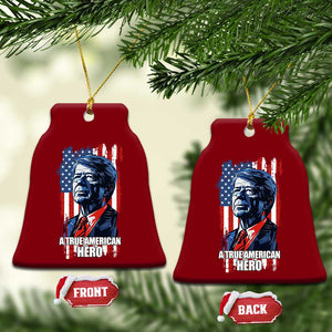 39th President Jimmy Carter Ceramic Ornament True American Hero US Flag Presidents' Day TS02 Print Your Wear
