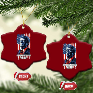 39th President Jimmy Carter Ceramic Ornament True American Hero US Flag Presidents' Day TS02 Print Your Wear