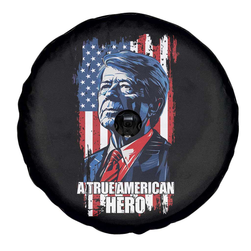 39th President Jimmy Carter Spare Tire Cover True American Hero US Flag Presidents' Day TS02 Print Your Wear