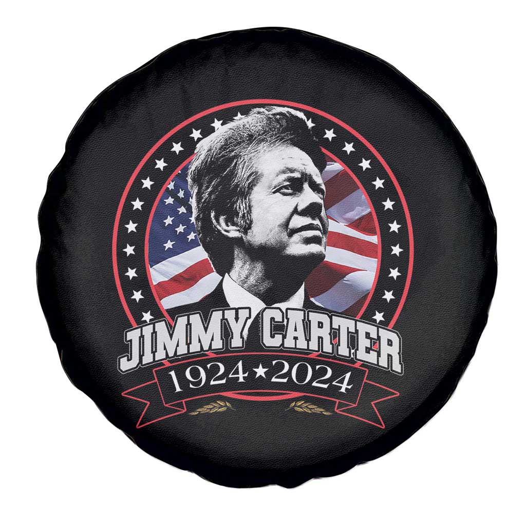 39th President Jimmy Carter Spare Tire Cover USA Legacy American Flag TS02 Print Your Wear