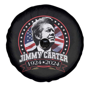 39th President Jimmy Carter Spare Tire Cover USA Legacy American Flag TS02 Print Your Wear