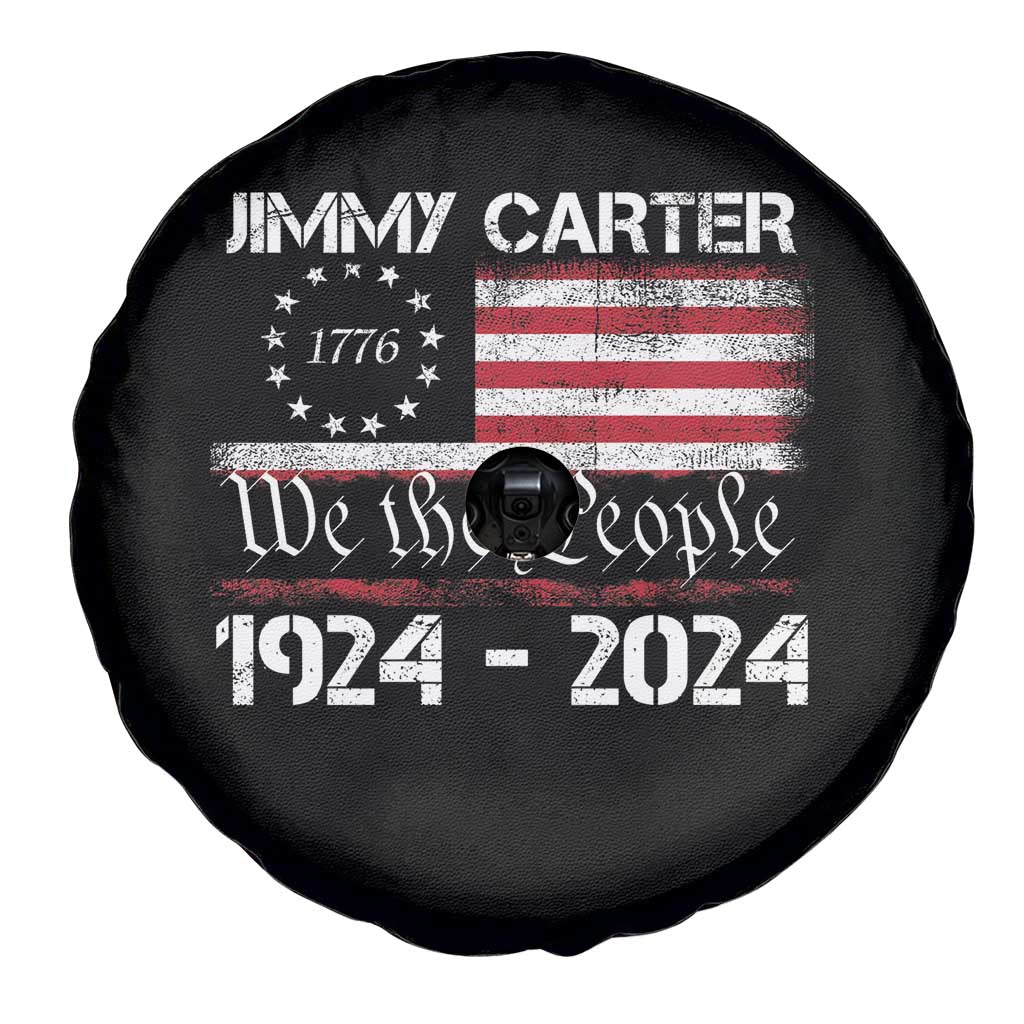 39th President Jimmy Carter Spare Tire Cover USA Legacy We The People Betsy Ross Flag TS02 Print Your Wear